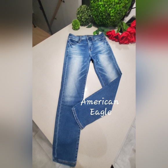 AMERICAN EAGLE Beau jeans skinny de qualité ultra-confortable - Picture 1 of 9